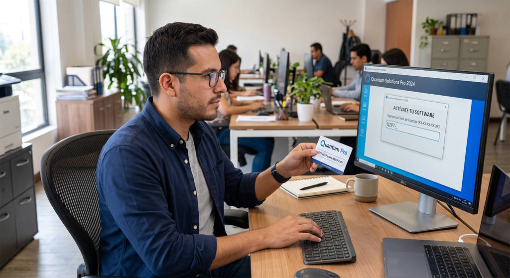 Gestión y licenciamiento de software empresarial